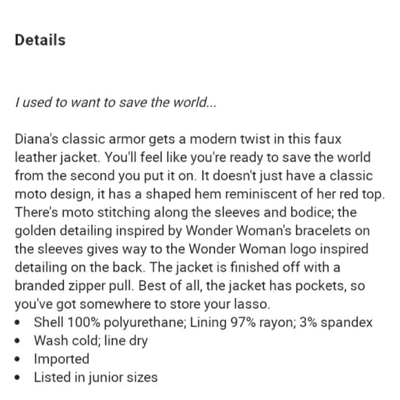 WW Armor Jacket - Picture 5 of 5